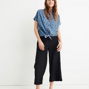 NWOT Madewell Huston Pull-On Crop Pants